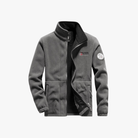Nordic Trail Fleece Jacket – Warm Winter Outdoor Full - Zip - Mason Luxor Men Fashion