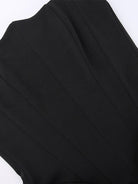 Strapless Black Evening Gown – Elegant Ruched Maxi Dress - Mason Luxor