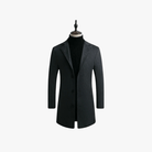 Stylish Wool Blend Overcoat – Tailored for the Modern Gentleman - Mason Luxor Men Fashion