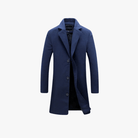 Stylish Wool Blend Overcoat – Tailored for the Modern Gentleman - Mason Luxor Men Fashion
