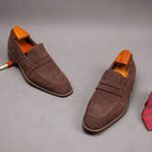 Alvo | Modern Penny Loafers for Men – Suede Slip - On Style - Mason Luxor