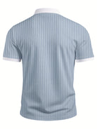 Beaulac | Summer Knit Polo – Old Money Shirts for Men - Mason Luxor