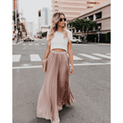 Elowen | Flowy Pleated Long Skirt for Chic Days - Mason Luxor