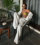 Linen Coord Set for Women – Two - Piece Summer Lounge Outfit - Mason Luxor