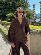 Linen Coord Set for Women – Two - Piece Summer Lounge Outfit - Mason Luxor