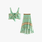 Mason | Boho Chic Women's Asymmetric Dress or Two - Piece Set - Mason Luxor Men Fashion