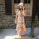 Mason | Boho Chic Women's Asymmetric Dress or Two - Piece Set - Mason Luxor Men Fashion