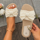 Mason | Bow Slide Sandals – Effortless Charm for Everyday Strolls - Mason Luxor Men Fashion