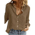 Mason | Casual Linen Button - Down Shirt – Relaxed Fit Blouse - Mason Luxor Men Fashion