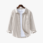 Mason | Cotton Linen Button - up - Mason Luxor Men Fashion