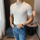 Mason | Elegant Knit Polo - Mason Luxor Men Fashion