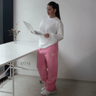 Mason | Flare sweatpants with zip - Mason Luxor Men Fashion