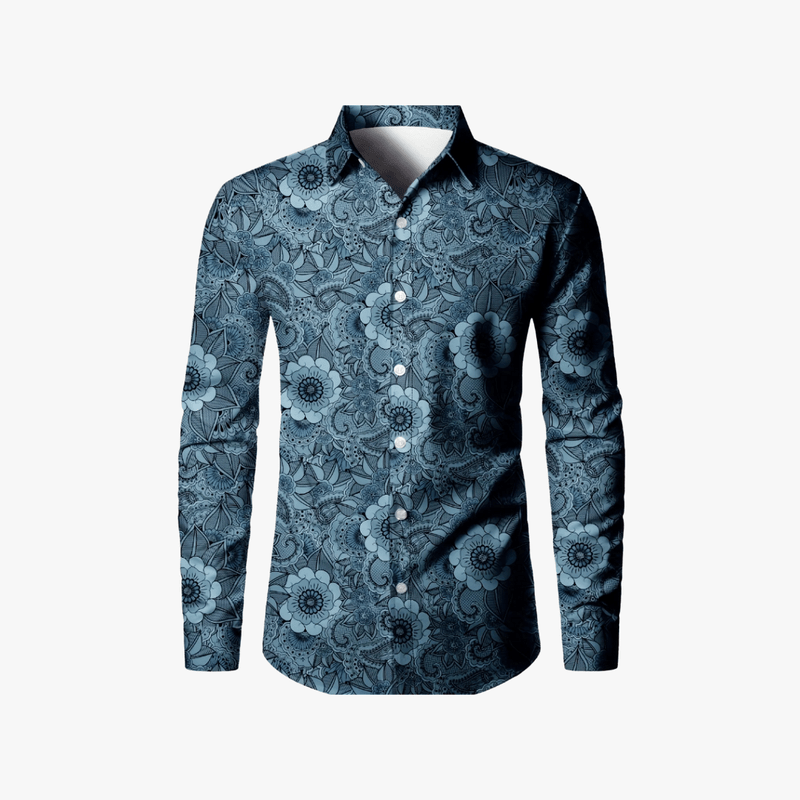 Mason | Floral Blouse - Mason Luxor Men Fashion