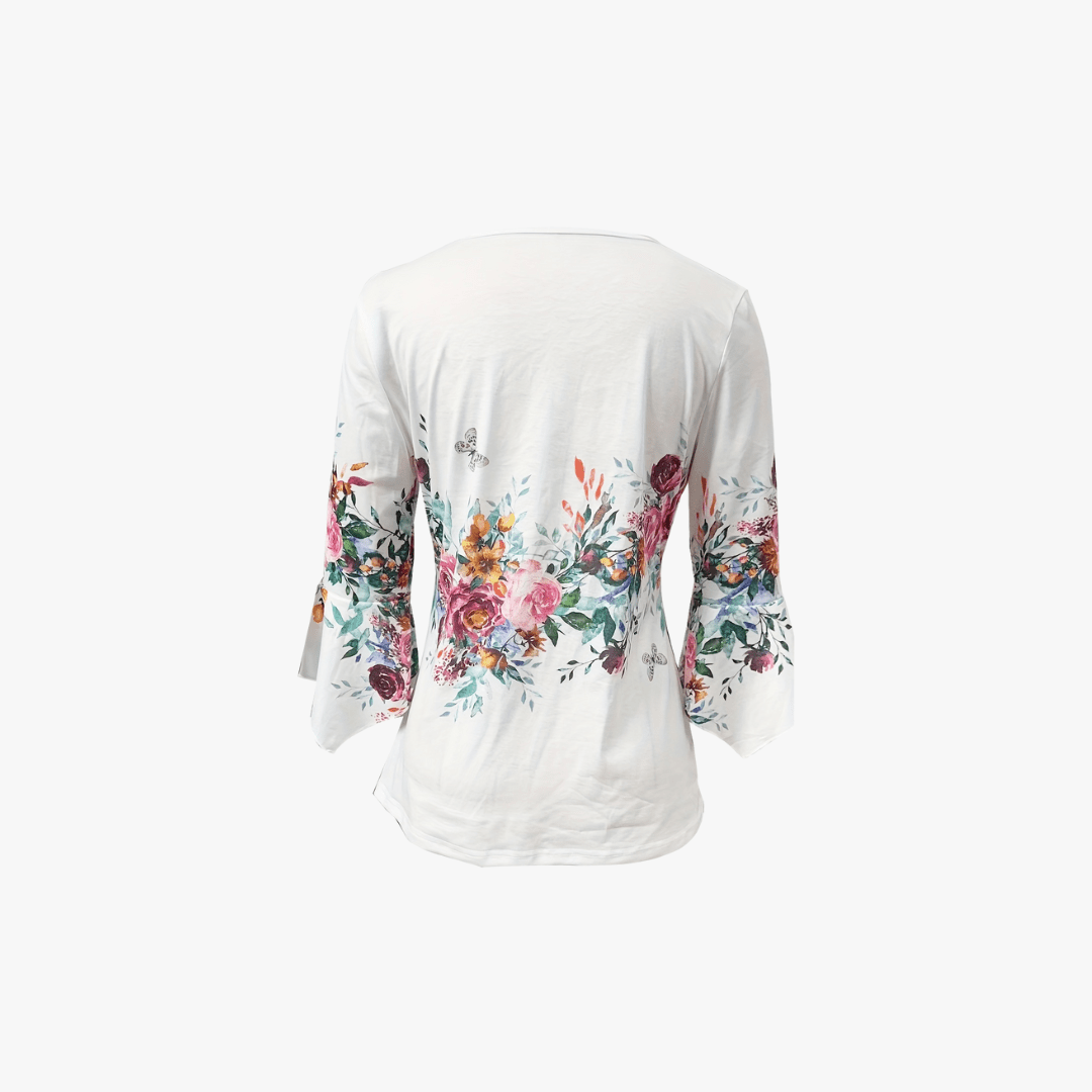 Mason | Floral Embroidered Boho Blouse – Feminine Charm Meets Everyday Comfort - Mason Luxor Men Fashion