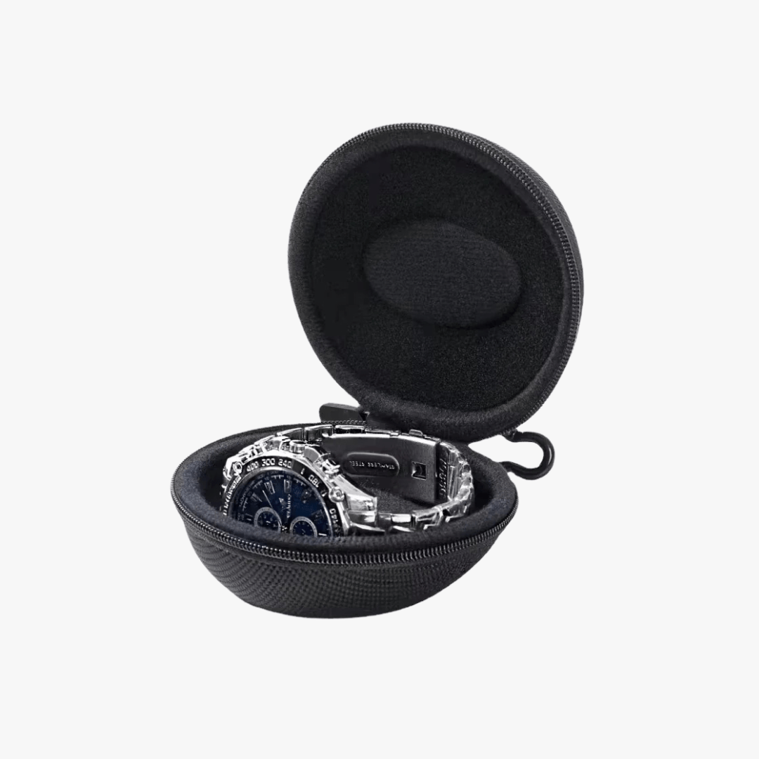 Mason | Hard Shell Watch Case – Waterproof Travel Pouch with Zipper (Multi - Color) - Mason Luxor Men Fashion