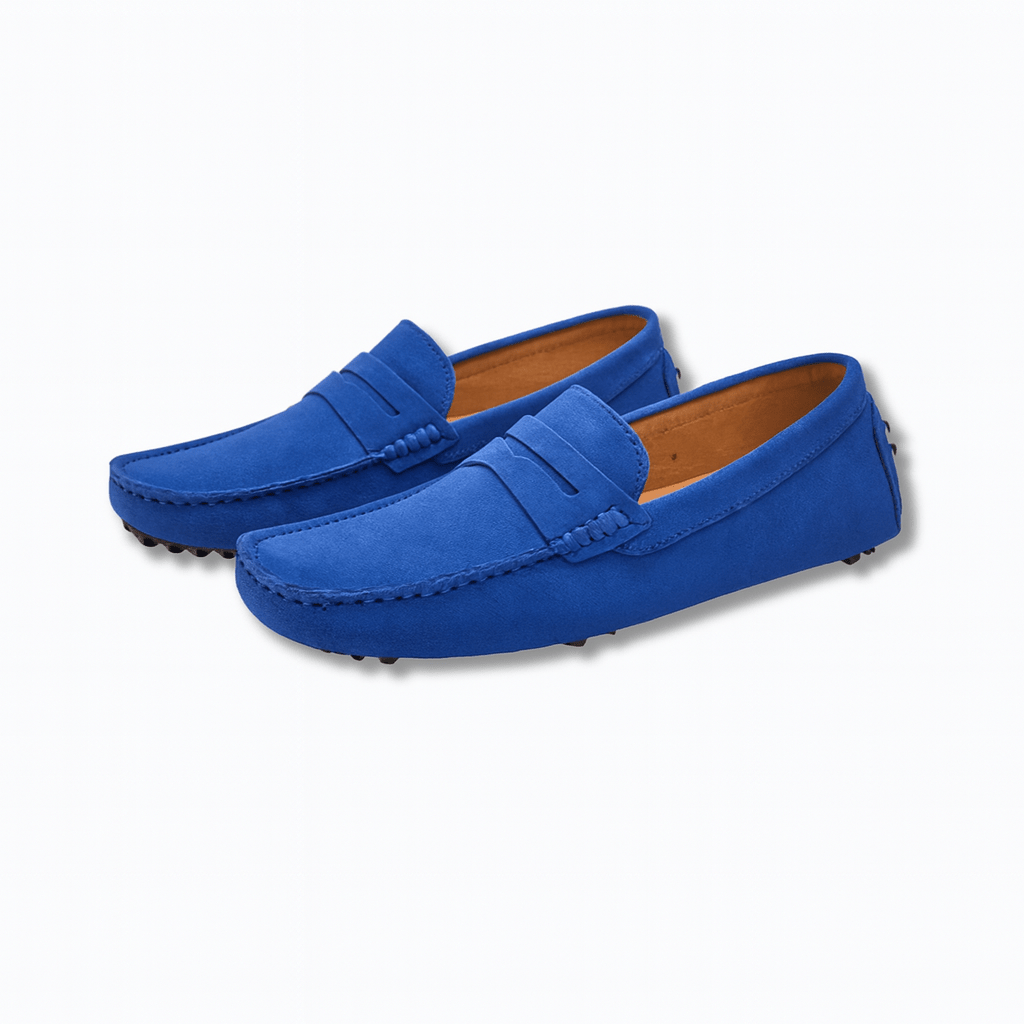 Mason | Italian - Style Suede Driving Loafers for Men – Lightweight & Stylish - Mason Luxor