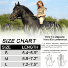 Mason | Ladies Horse Riding Gloves - Women Equestrian Black Stretch Fabric Silicone - Mason Luxor Men Fashion