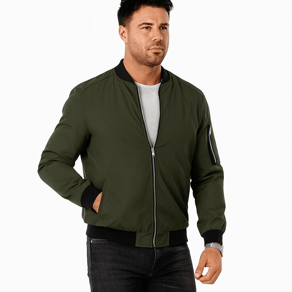 Mason | Lightweight Everyday Bomber Jacket for Men - Classic Fit - Spring en Summer - Mason Luxor