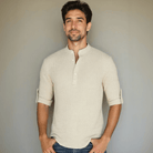 Mason | Linnen Casual Shirt - Mason Luxor Men Fashion