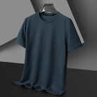 Mason | Men Waffle Knit T-Shirt – Breathable - 4 Season Comfort - Mason Luxor Men Fashion