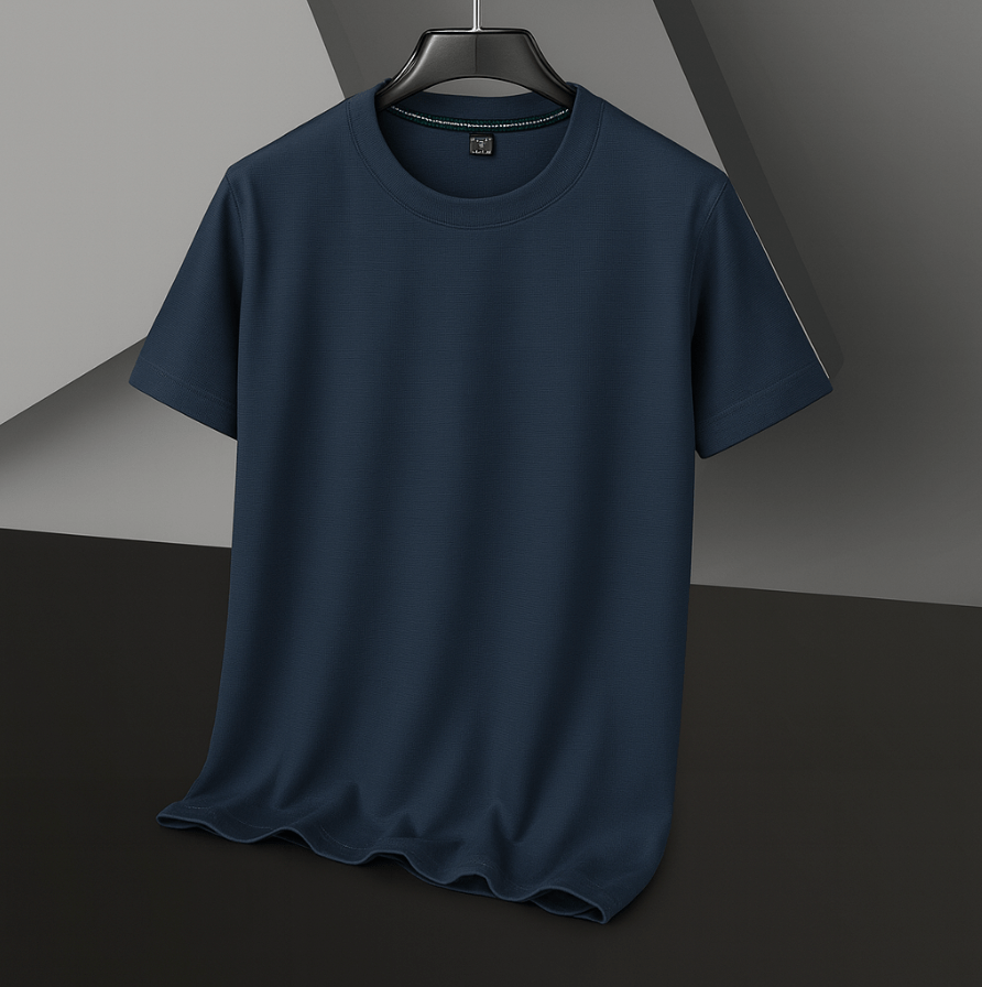 Mason | Men Waffle Knit T-Shirt – Breathable - 4 Season Comfort - Mason Luxor