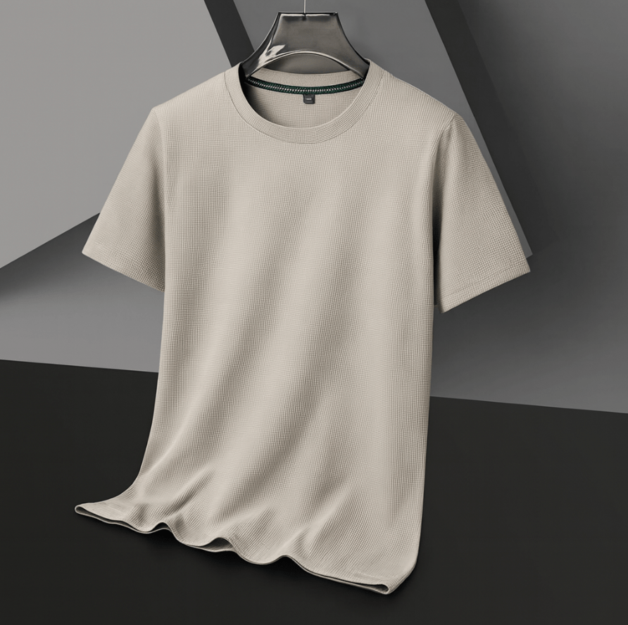 Mason | Men Waffle Knit T-Shirt – Breathable - 4 Season Comfort - Mason Luxor