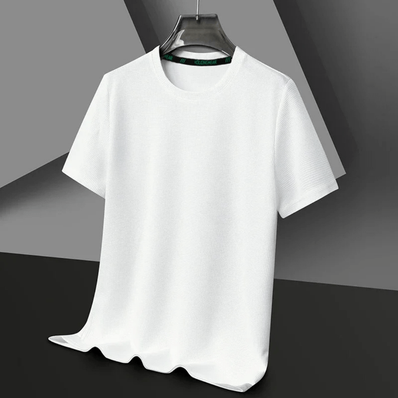 Mason | Men Waffle Knit T-Shirt – Breathable - 4 Season Comfort - Mason Luxor Men Fashion