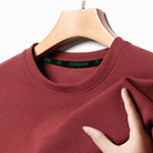 Mason | Men Waffle Knit T-Shirt – Breathable - 4 Season Comfort - Mason Luxor Men Fashion