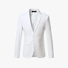 Mason | Mens Blazer Jacket Slim Fit Casual One Button Sport Coats - Mason Luxor Men Fashion