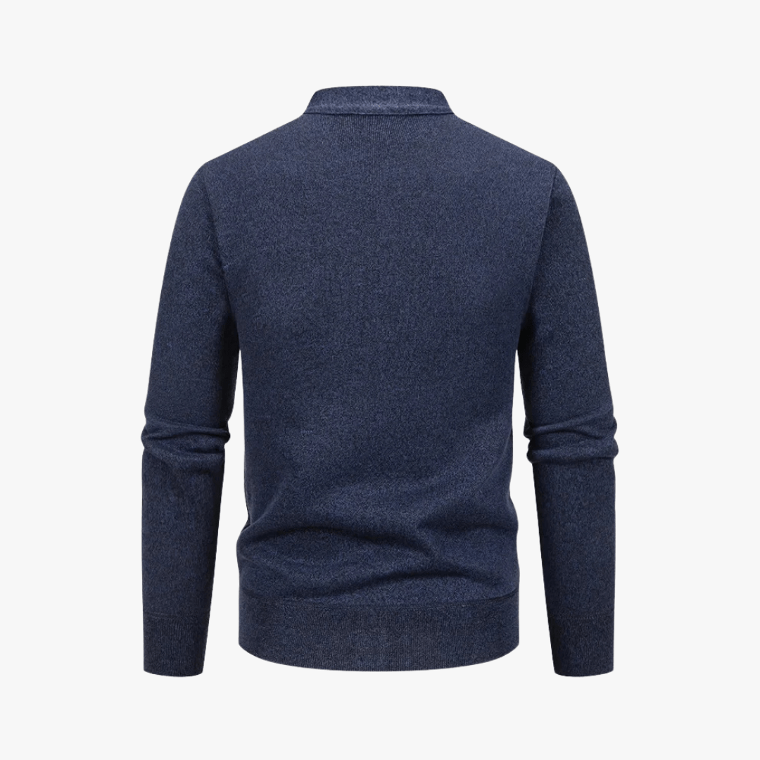 Mason | Men’s Cable Knit Button Cardigan - Mason Luxor