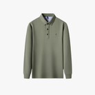 Mason | Men’s Classic Long - Sleeve Polo Shirt - Mason Luxor