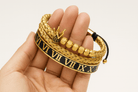 Mason | Men’s Crown Bracelet Set – Roman Numeral Edition - Mason Luxor