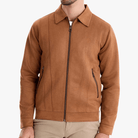Mason | Mens Faux Suede Bomber Jackets Midweight - Mason Luxor Men Fashion