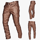 Mason | Men’s Gothic PU Leather Biker Pants – Rock 'n Roll Attitude - Mason Luxor Men Fashion