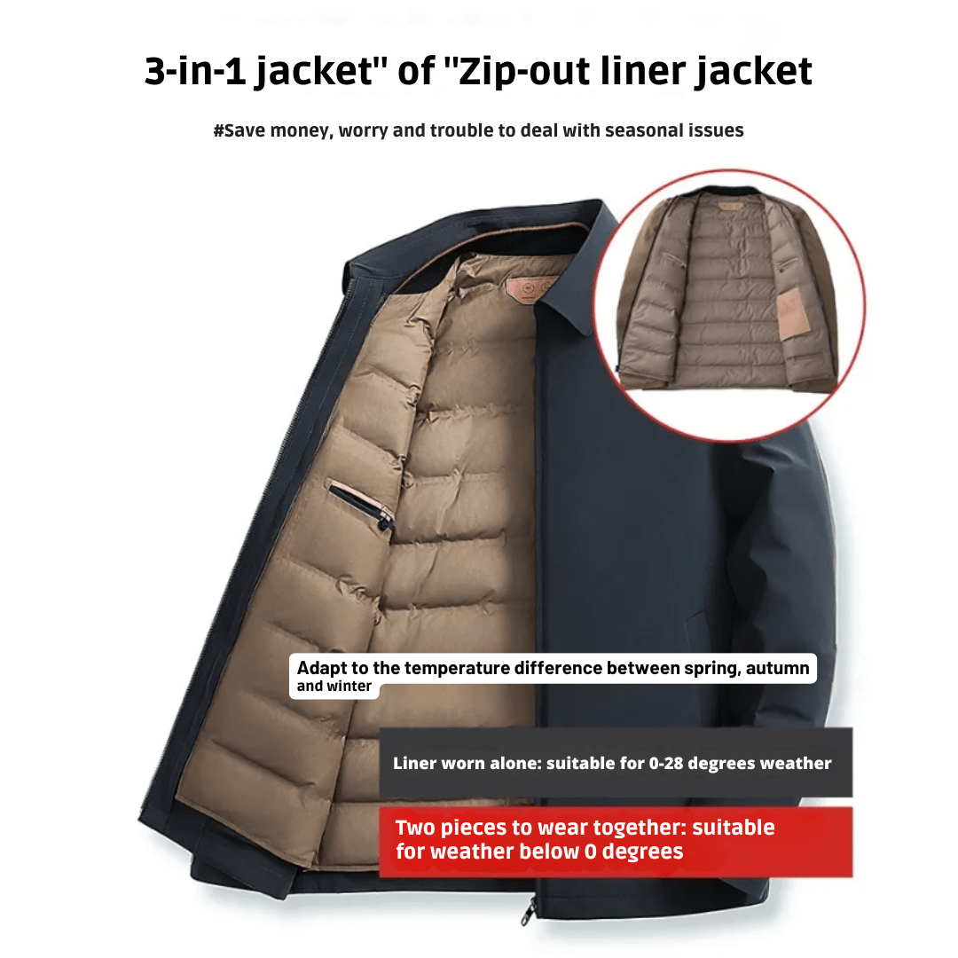 Mason | Men’s Insulated Formal Jacket - Mason Luxor