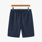 Mason | Men’s Linen Shorts – Lightweight Drawstring Summer Shorts with Pockets - Mason Luxor Men Fashion