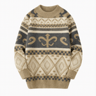 Mason | Men’s Nordic Fleur - de - Lis Sweater - Mason Luxor