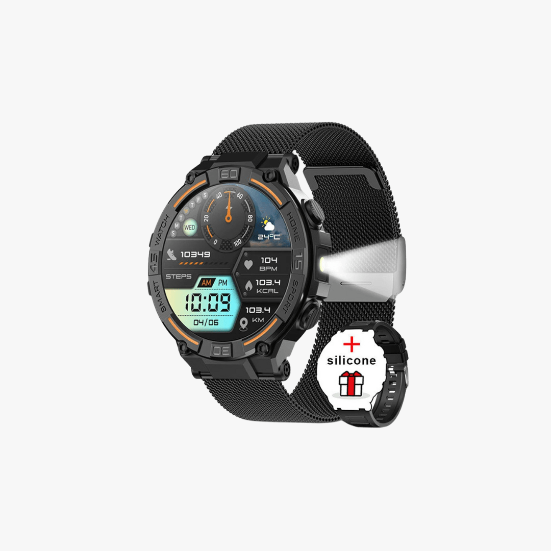 Mason | Men’s Outdoor Sports Smartwatch – Rugged Design with Health Tracking - Mason Luxor Men Fashion