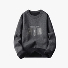 Mason | Men’s Printed Crewneck Sweater - Mason Luxor