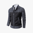 Mason | Men’s Quilted Zip - Up Jacket - Mason Luxor