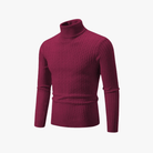 Mason | Men’s Ribbed Turtleneck Sweater - Mason Luxor
