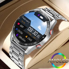 Mason | Men’s Round Smartwatch – Fitness Tracker with Heart Rate, Sleep & Step Monitor - Mason Luxor Men Fashion