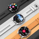 Mason | Men’s Round Smartwatch – Fitness Tracker with Heart Rate, Sleep & Step Monitor - Mason Luxor Men Fashion