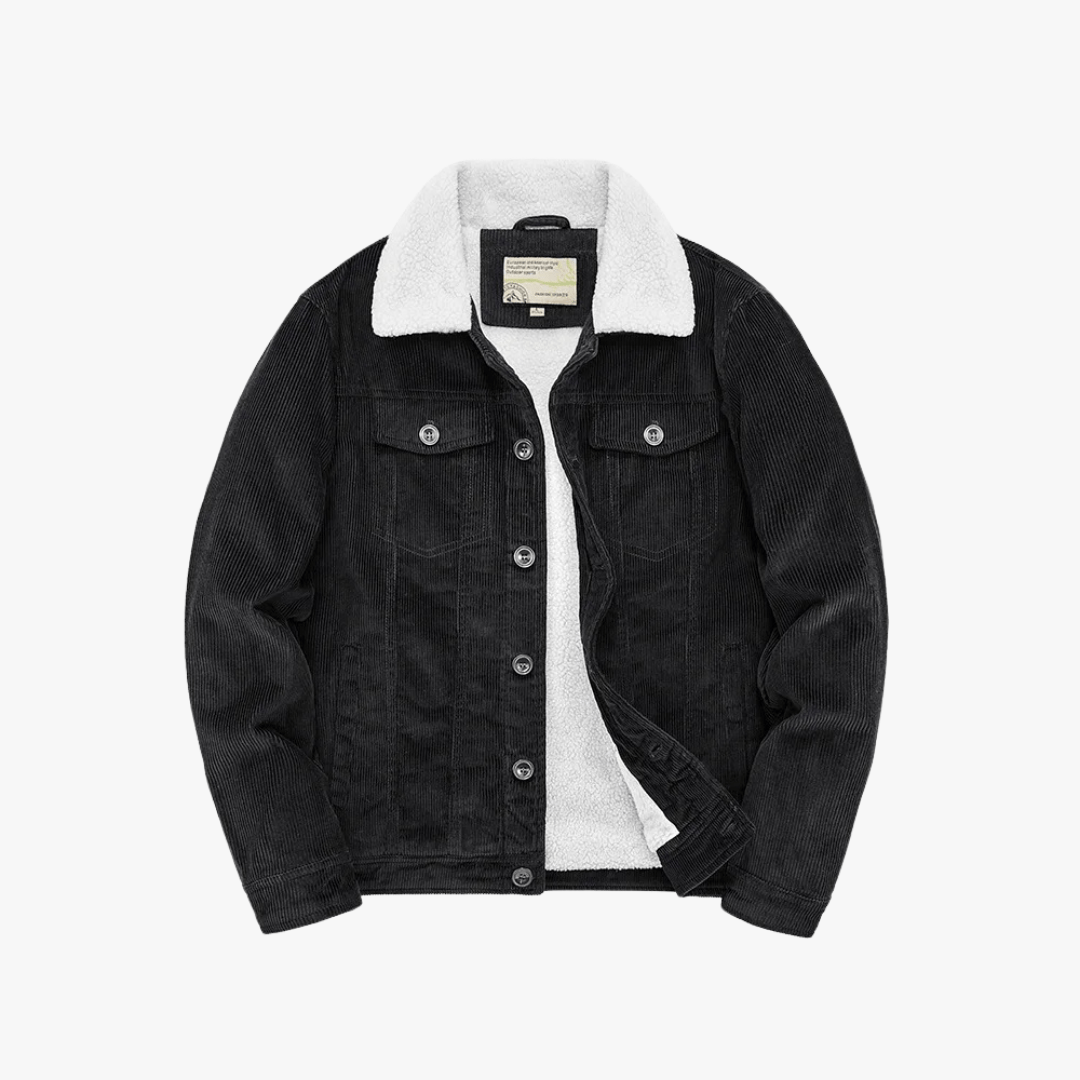 Mason | Men’s Sherpa - Lined Corduroy Jacket - Mason Luxor