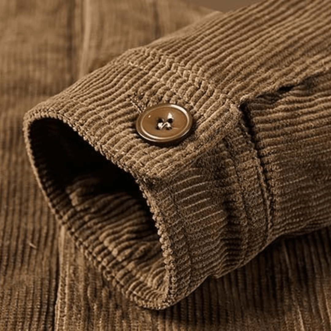 Mason | Men’s Sherpa - Lined Corduroy Jacket - Mason Luxor