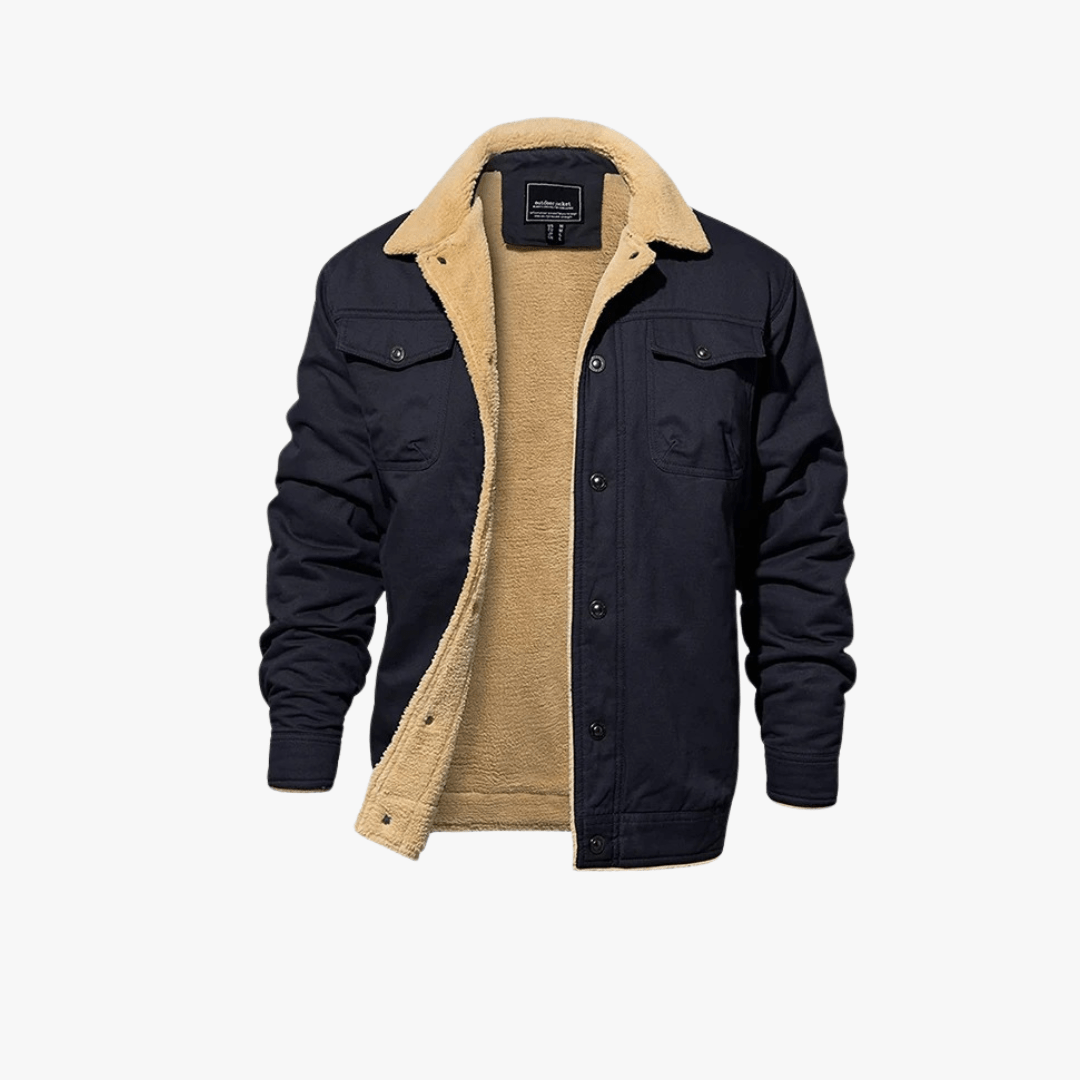 Mason | Men’s Sherpa Lined Jacket - Mason Luxor