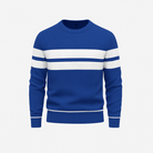 Mason | Men’s Striped Crewneck Sweater - Mason Luxor