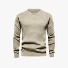Mason | Men’s Textured Crewneck Sweater - Mason Luxor