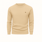 Mason | Men’s Textured Crewneck Sweater - Mason Luxor