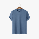 Mason | Men’s Textured Summer Tee – Breathable Cotton Waffle Shirt - Mason Luxor Men Fashion